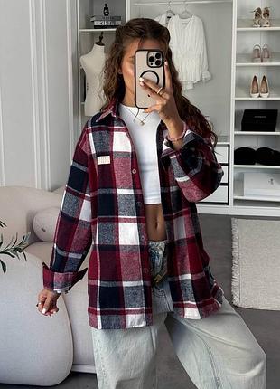 Сорочка в клітинку