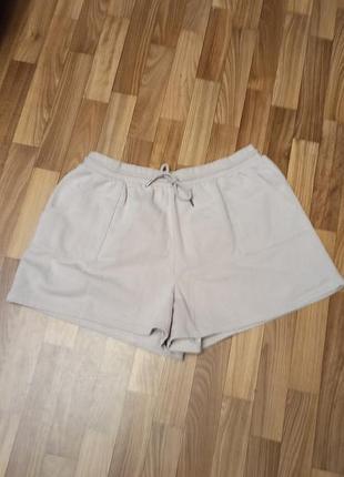 Теплі домашні шорти трикотаж розмір 20,-22 на флісі байці