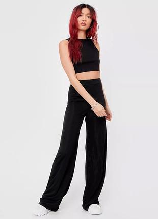 Шикарні брюки на високій посадці