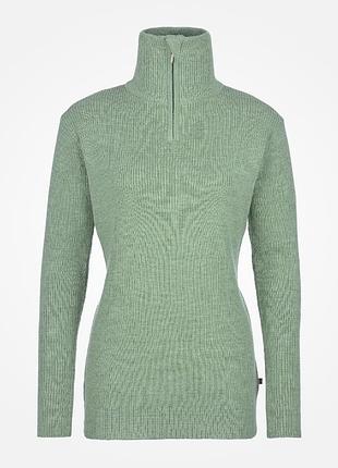 Тонкий ребристий шерстяний светр від норвезького бренду jotunheim