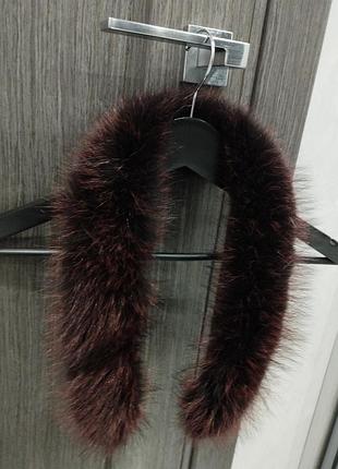 Комір хутро