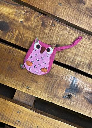 Жіночий гаманець (монетниця) з нашивками та вишивкою (ідеал оригінал різнобарвний)