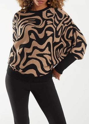 Абстрактный реглан wild flower