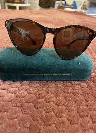 Gucci очки в черепаховой оправе, оригинал, б/у