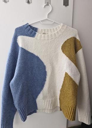 Свитер colin's теплый, осенне-зимний