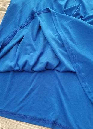 Синяя футболка, нарядная кофта, синяя блузка, летняя блузка, женская рубашка2 фото