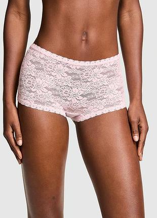 Мереживні трусики victoria's secret pink