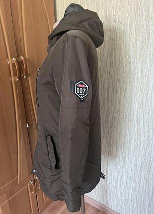 Куртка парка хакі 2