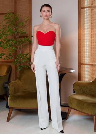 4 цвета! женские классические брюки на высокой посадке, прямые брюки, трубы, палаццо, деловые, костюмные, базовые, завышенная талия, со стрелками