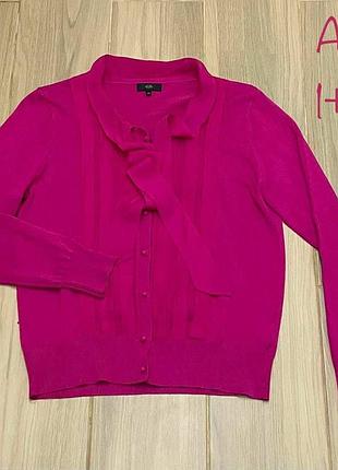 Віскозний кардиган per una speziale з шовковим декором светр кофта