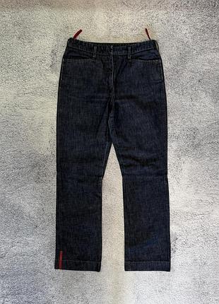 Prada жіноча джинси штани оригінал red tab розмір it42