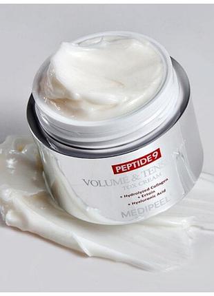 Антивозрастной крем-лифтинг medi-peel peptide 9 volume and tension tox cream pro (50 мл)