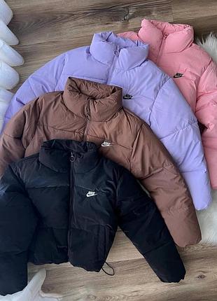 Женская осенняя куртка найк,жіноча осіння куртка укороченая короткая