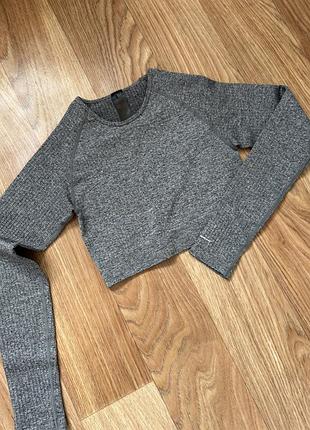 Спортивний крутий лонгслів