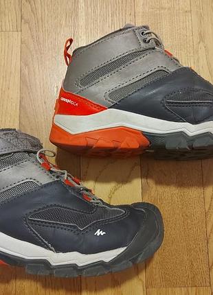 Осенние демисезонные ботинки кроссовки quechua 21 см