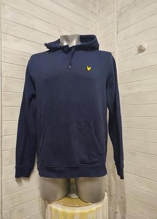 Теплая натуральная худи oversize lyle & scott