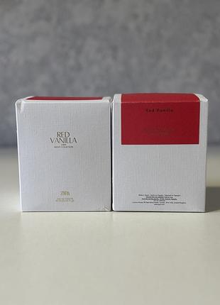 Zara red vanilla night collection