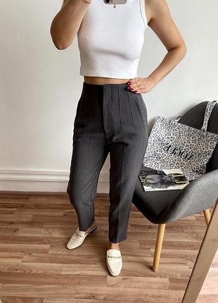 Zara сірі брюки