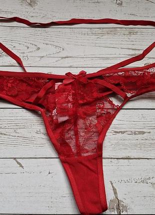 Червоні трусики hunkemoller.
розмір m.