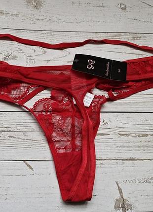 Красные трусики hunkemoller.
размер m. 3