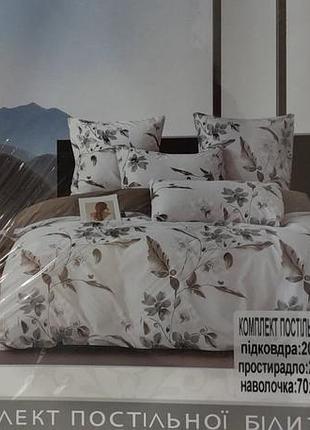 Постель сатин евро