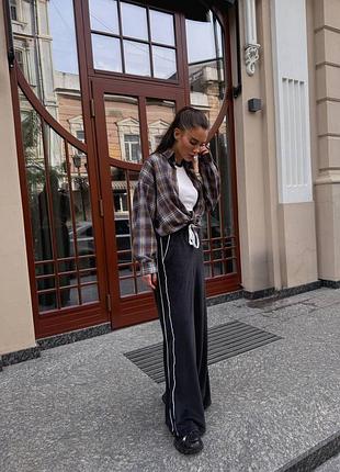 Женские велюровые штаны