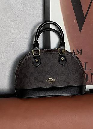 Сумка coach mini sierra satchel женская — цена 1899 грн в каталоге