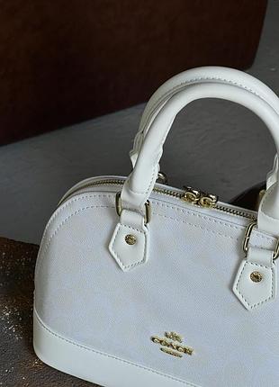 Сумка coach mini sierra satchel женская — цена 1899 грн в каталоге