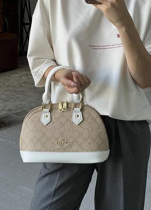 COACH ショルダーバッグMINI SIERRA SATCHEL Сумка coach mini sierra satchel женская — цена 1899 грн в каталоге