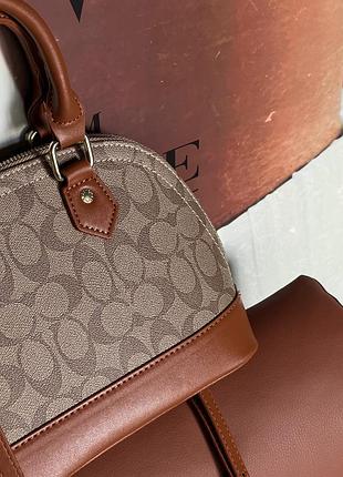 Сумка coach mini sierra satchel женская — цена 1899 грн в каталоге