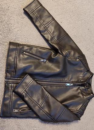 Куртка кожанка 104