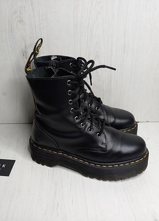 Кожаные ботинки dr. martens