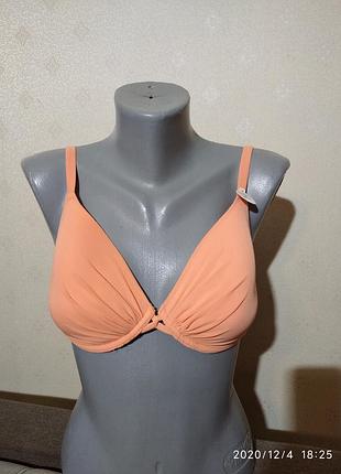 Классный бюст тонкий пороллон большая чашка маленький обьем  m&s uk32e, 70f