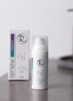 Крем з 20% азелаїновою кислотою dermakey 50мл renew