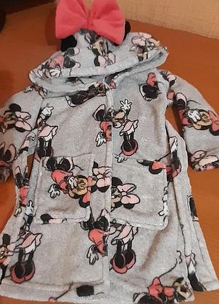 Дітячій теплий м'ягенький халат від disney