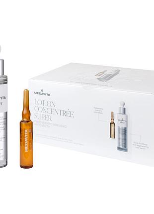 Набор против выпадения волос / medavita lotion concentrée super & elisièr