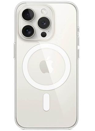 Чохол tpu clear case with magsafe для apple iphone 12 pro / 12 (6.1")