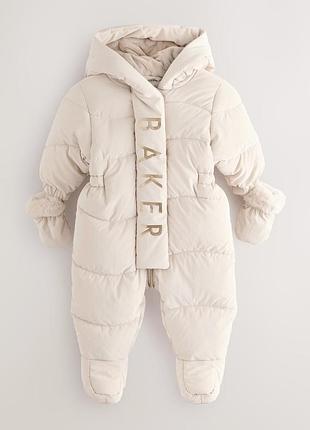 Дитячий зимовий комбінезон baker by ted baker, розмір 74