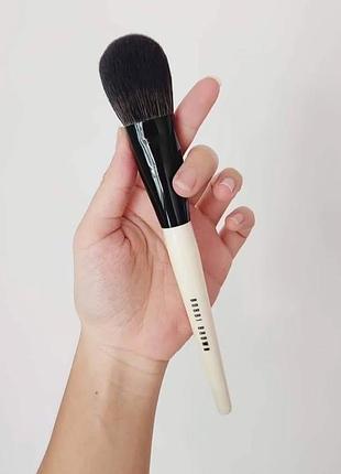 Пензлик кисть для румʼян bobbi brown blush brush