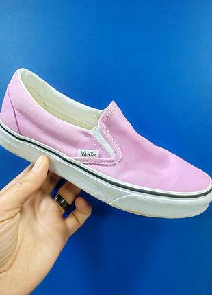 Кеды слипоны vans classic slip-on
