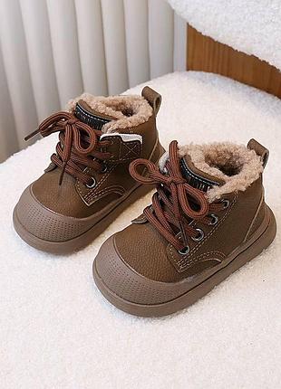 Ботинки барашек с защитным носком