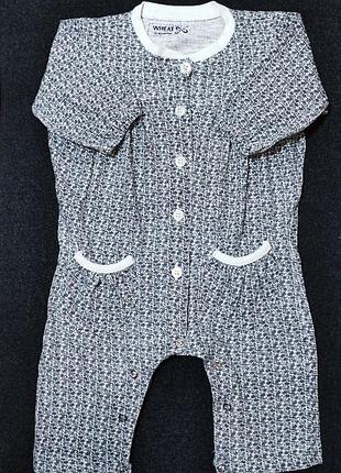 Ромпер с рукавом 3/4 62 размер 274
