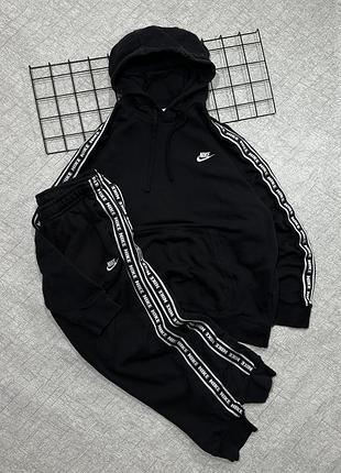 Nike lampas tracksuit спортивный костюм на лампасах