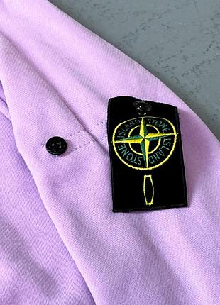Лілове худі stone island 5