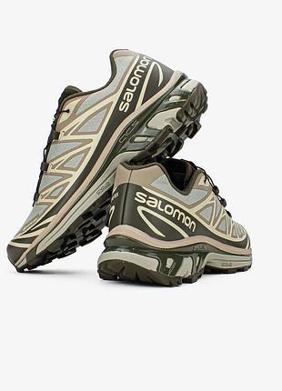 Solomon xt-6  soft ground "beige/grey" gore-tex