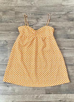 Сукня міні з квітковим принтом h&m