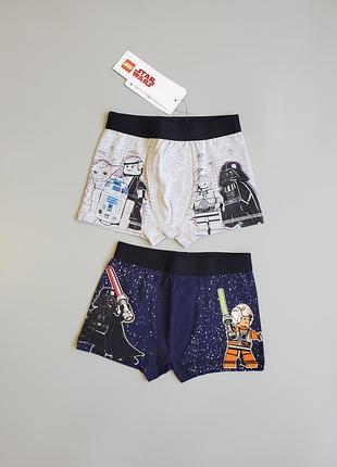 Набор детских трусов-шорт 2 шт для мальчика lego