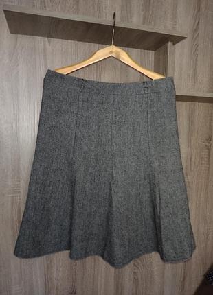 Юбка - годе benotti  женская из твидовой ткани (l) 48