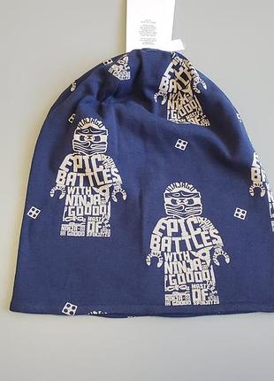 Шапка для мальчика lego