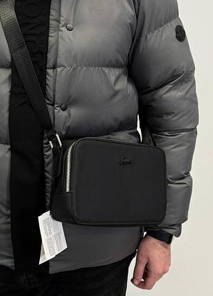 Сумка lacoste чорного кольору 4